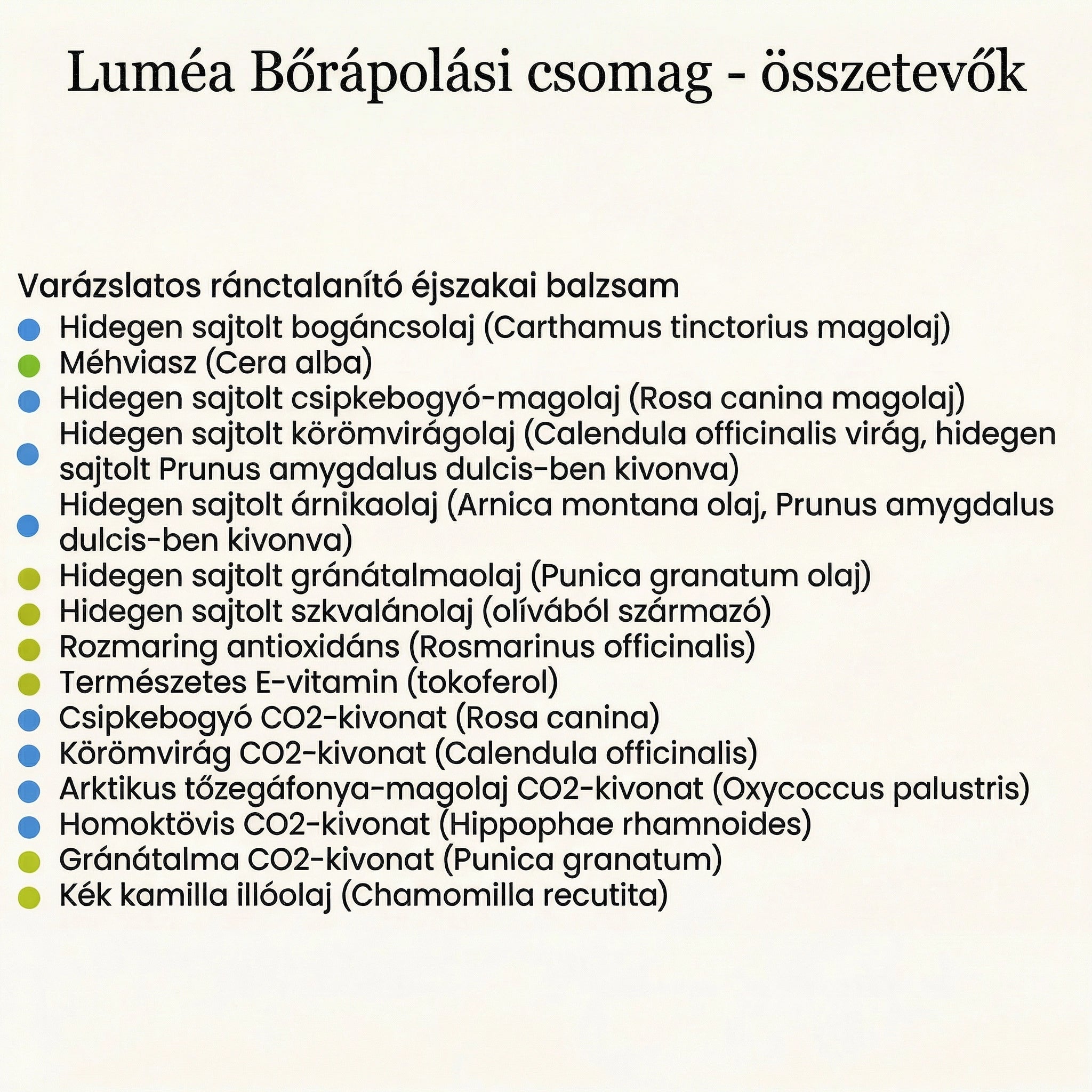 Luméa Organics - Komplex Anti-Age Szett Érett Nőknek